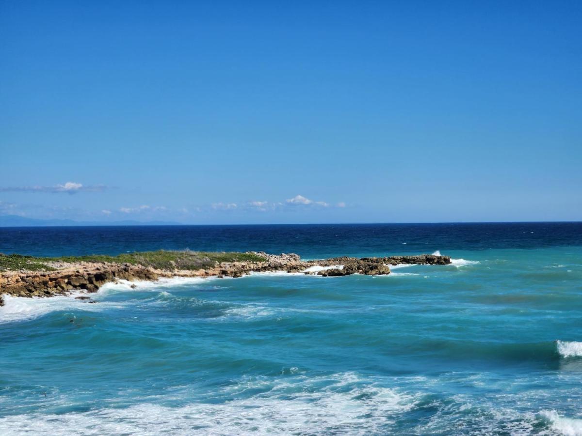 Beachfront Apartment, Quiet 4 Beds, 1 Bath, Ac, Wi-Fi, Hot Water, In Paraiso Near Los Patos Esterno foto