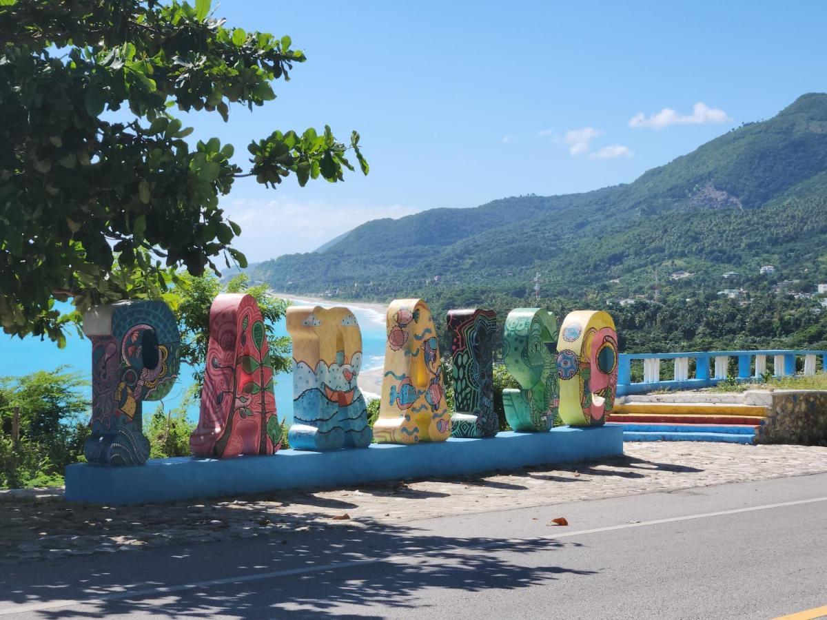 Beachfront Apartment, Quiet 4 Beds, 1 Bath, Ac, Wi-Fi, Hot Water, In Paraiso Near Los Patos Esterno foto