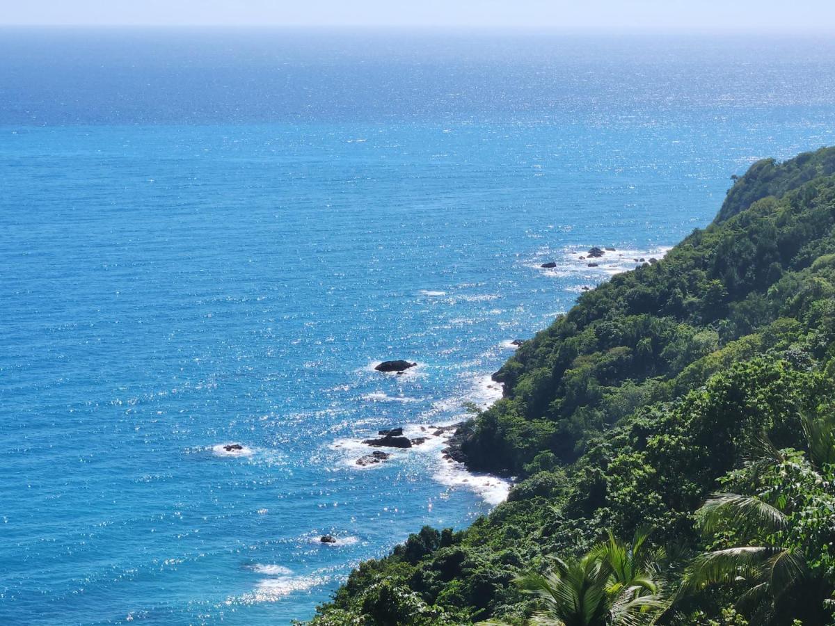 Beachfront Apartment, Quiet 4 Beds, 1 Bath, Ac, Wi-Fi, Hot Water, In Paraiso Near Los Patos Esterno foto
