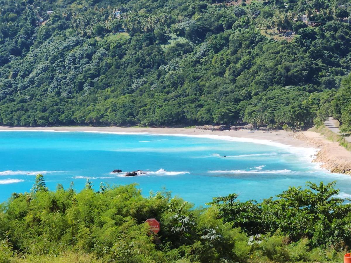 Beachfront Apartment, Quiet 4 Beds, 1 Bath, Ac, Wi-Fi, Hot Water, In Paraiso Near Los Patos Esterno foto