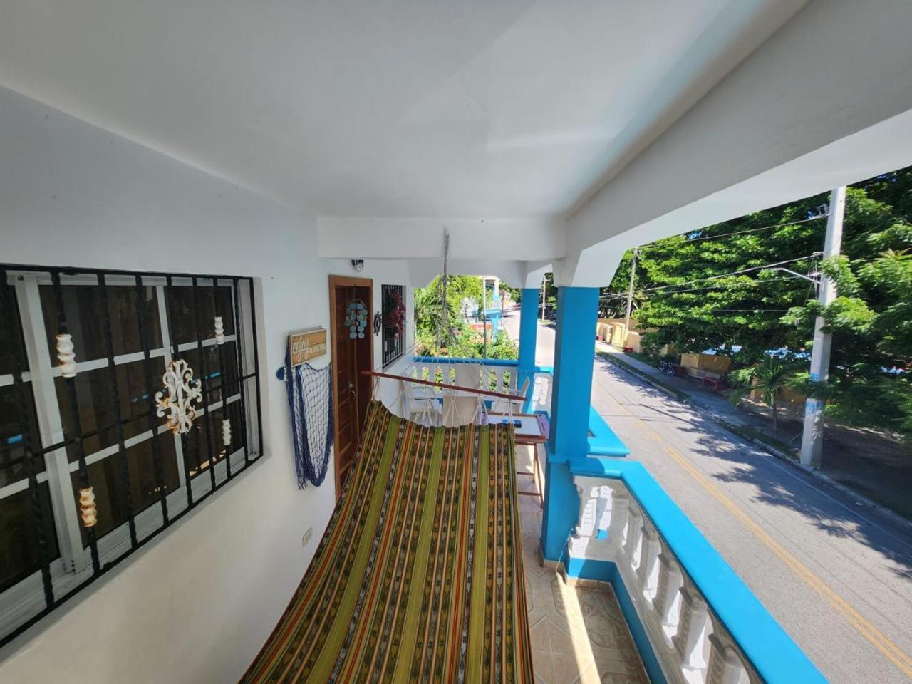 Beachfront Apartment, Quiet 4 Beds, 1 Bath, Ac, Wi-Fi, Hot Water, In Paraiso Near Los Patos Esterno foto